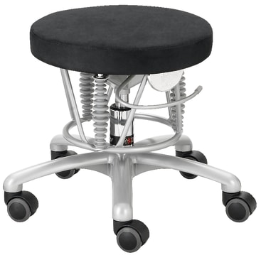 BIOSWING® Hocker Stoff, div. Stoffe, Sitzh. 34 - 44 cm