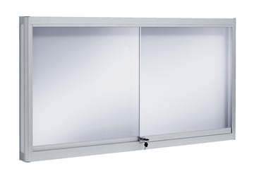 Schaukasten Vitrine, nicht brennbar, B 140 cm