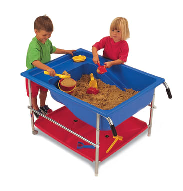 Sand-Wasser-Tisch, blau