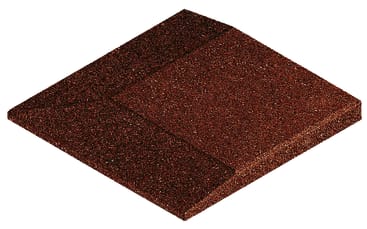 Eckplatte, 50 x 50 x 3 cm
