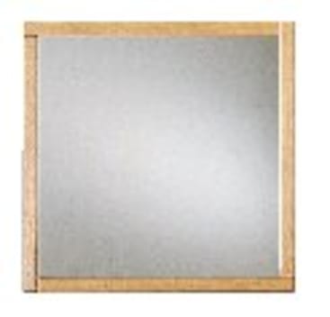 Wandplatte Spiegel, quadratisch, B 80 x H 80 cm