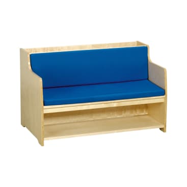 Bücherbank Kindergarten, Sitzhöhe 34 cm