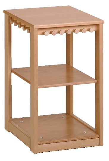 Taschenregal für 24 Kinder, B 45,5 cm