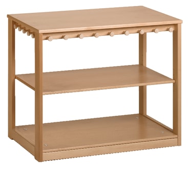 Taschenregal für 28 Kinder, B 92 cm