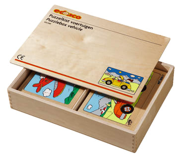Puzzlebox Fahrzeuge, 10 Puzzles