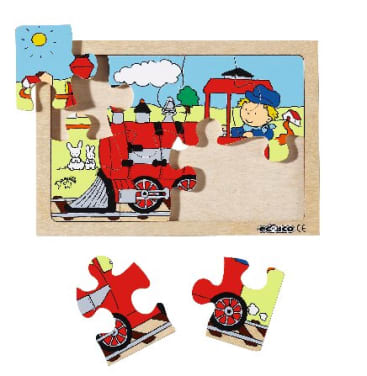 Puzzlebox Fahrzeuge, 10 Puzzles