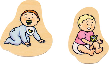 Puzzle-Set Generationen, 40 Teile
