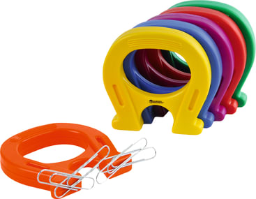 Hufeisenmagnet-Set, 6 Stück