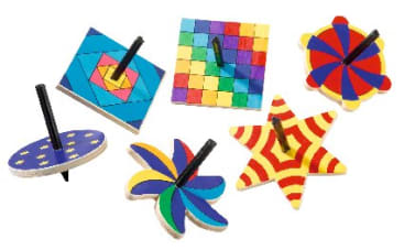 goki Farbkreisel-Set, 24 Stück