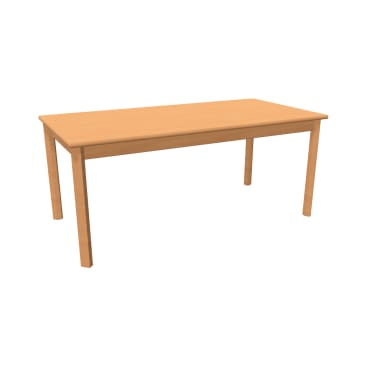 Kita-Tisch Forma, Rechteck, 140x70, Gleiter