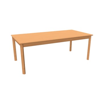 Kita-Tisch Forma, Rechteck, 160x80, Gleiter