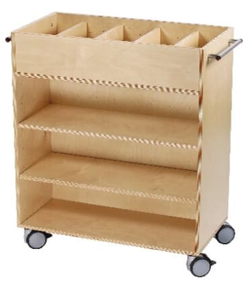Material- und Themenwagen 100x110x48cm