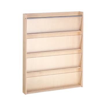 Wandbücherregal