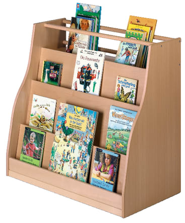 Bücherschrank mit Rollen