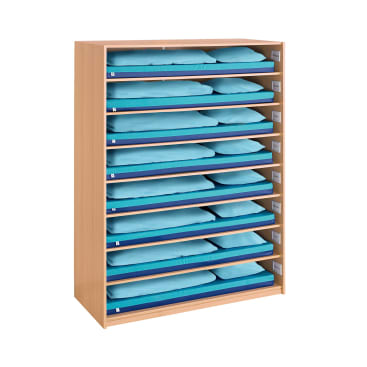 Liegepolsterschrank, H 196,8 x B 139,8 x T 62 cm