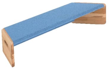 Trapezbank 122x30x42cm