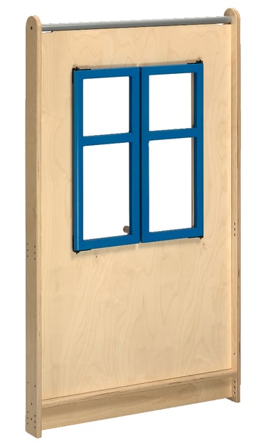 Trennwand Kindergarten Fenster