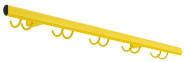 Garderobenleiste, 5 Haken, B 100 cm