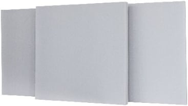abacustica®-Schallabsorber, hellgrau, für 8 m² Raumgröße