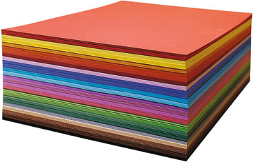 Fotokarton, 300 g/m², DIN A4, 250 Blatt in 25 Farben