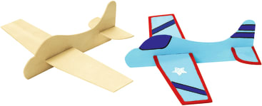Flugzeug-Set, 12 Stück