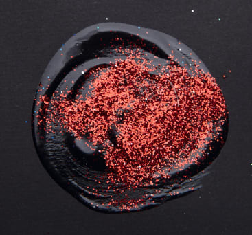 Glitter-Set, 10 Röhrchen + 1 Tube Kleber