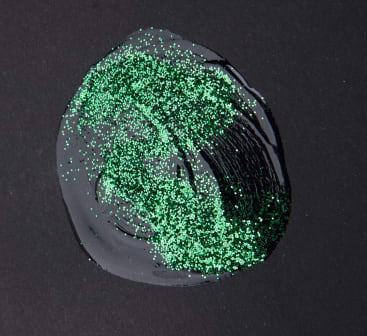 Glitter-Set, 10 Röhrchen + 1 Tube Kleber