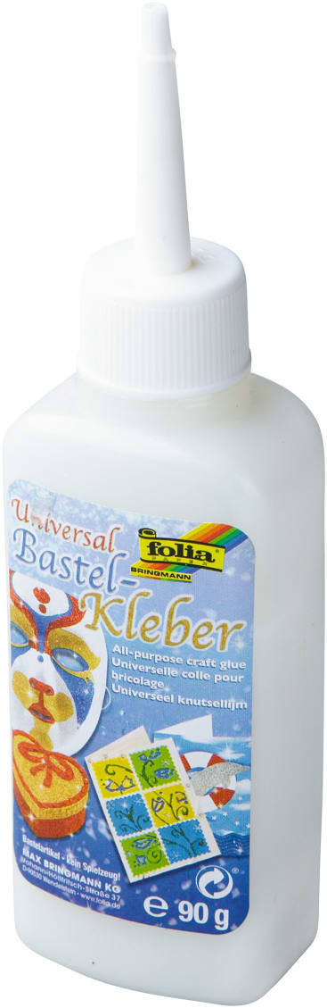 Glitter-Set, 10 Röhrchen + 1 Tube Kleber