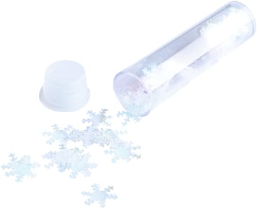 Glitter-Set, 10 Röhrchen + 1 Tube Kleber