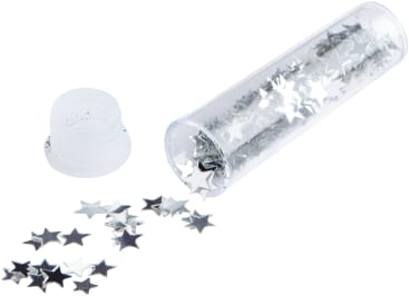 Glitter-Set, 10 Röhrchen + 1 Tube Kleber