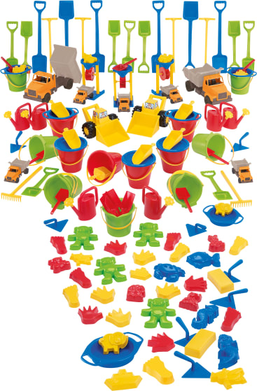 Riesen-Sandspielzeug-Set, 128 Teile