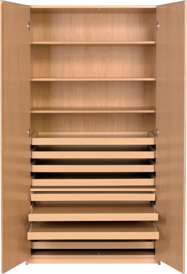 Materialschrank Forminant, B 100 x H 182 x T 60 cm