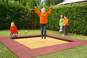 Kinder-Bodentrampolin XL