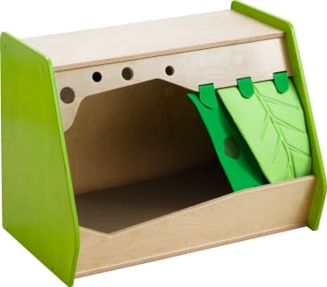 Kuschelhöhle grow.upp mit Lauschbox inkl. Vorhang, div. Farben, B 97 x H 70 x T 62 cm