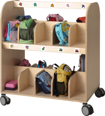 Taschenwagen für 20 Kinder, B 92 cm