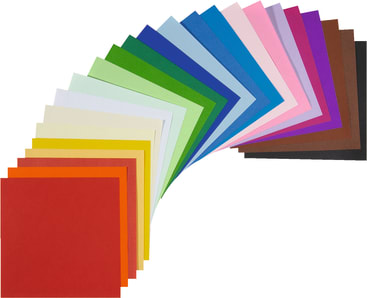 Faltblätter, 70 g/m², 7,5 x 7,5 cm, 500 Blatt