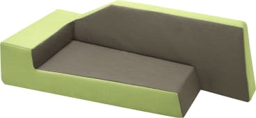 Entdecker-Sofa grow.upp Armlehne links, div. Stoffe