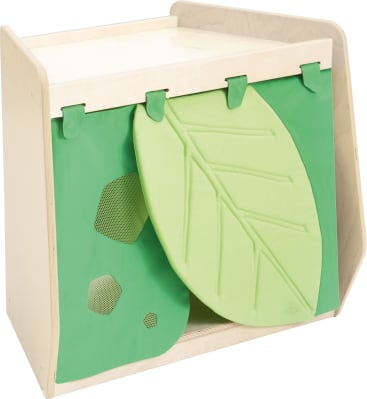 Trapezschrank grow.upp breit, niedrige Form, div. Farben, B 85 x H 70 x T 52 cm
