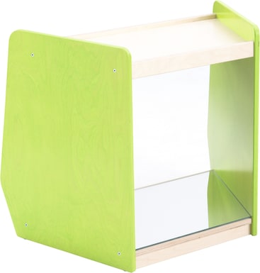Trapezschrank grow.upp breit, niedrige Form, div. Farben, B 85 x H 70 x T 52 cm