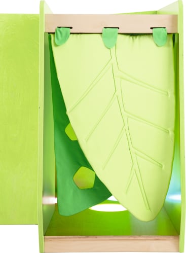 Winkelschrank grow.upp mit Beleuchtung inkl. Vorhang, div. Farben, B 111 x H 102 x T 111 cm
