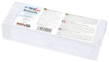 Rohseife, transparent, 1 kg