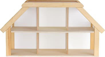 Puppenhaus aus Holz, ca. 104x44x54cm