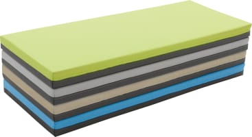 Liegepolster Kindergarten, div. Farben, L 132,5 x B 54 x H 8 cm