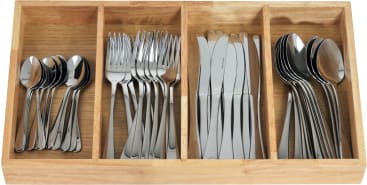 Erwachsenen-Besteck-Set mit Kasten