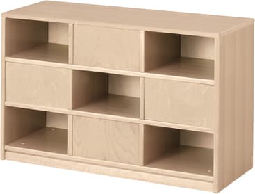 Regalschrank Forminant, wechselseitig offen, B 100 x H 83,6 x T 39,4 cm