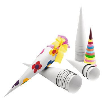 Schultüten-Set, 6 Stück