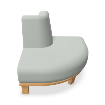 Außenecke Chillax, B 93 x H 81 x T 93 cm