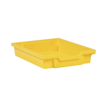 Gratnells Materialbox H 7,5 cm, gelb