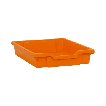 Gratnells Materialbox H 7,5 cm, orange
