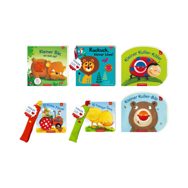 Fühlbuch-Paket, 6 Bücher